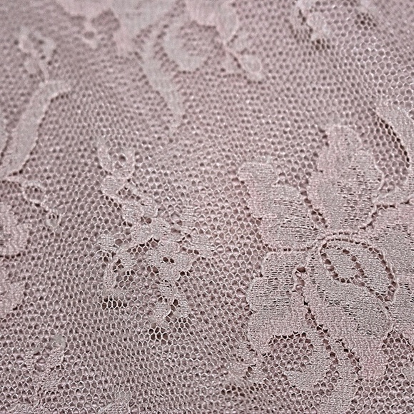 Gunne Sax - Vintage 1970s (Original Tag) Lace Sweatshirt, Pink, Med - Picture 5 of 9